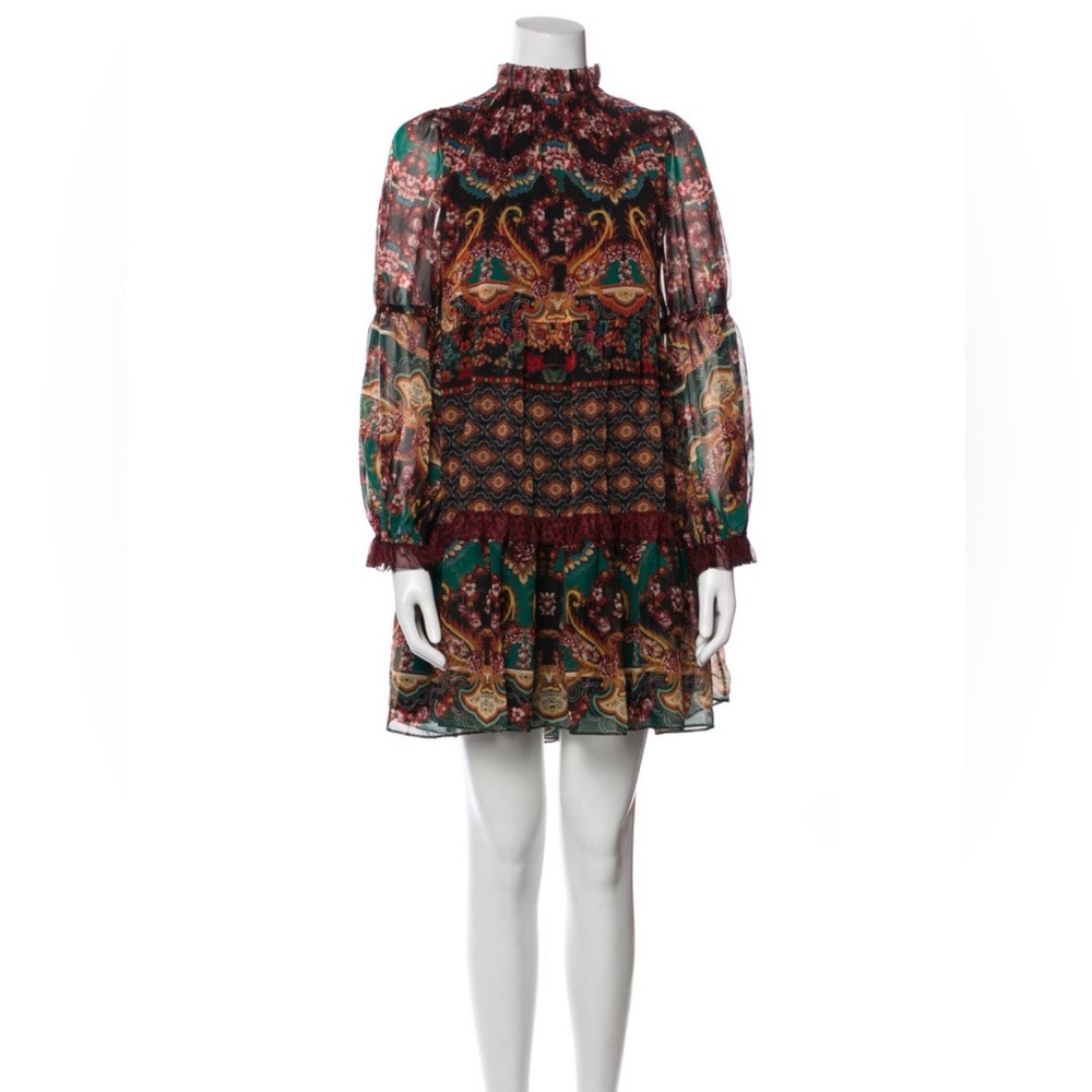 Alice + Olivia Paisley Print Dress
